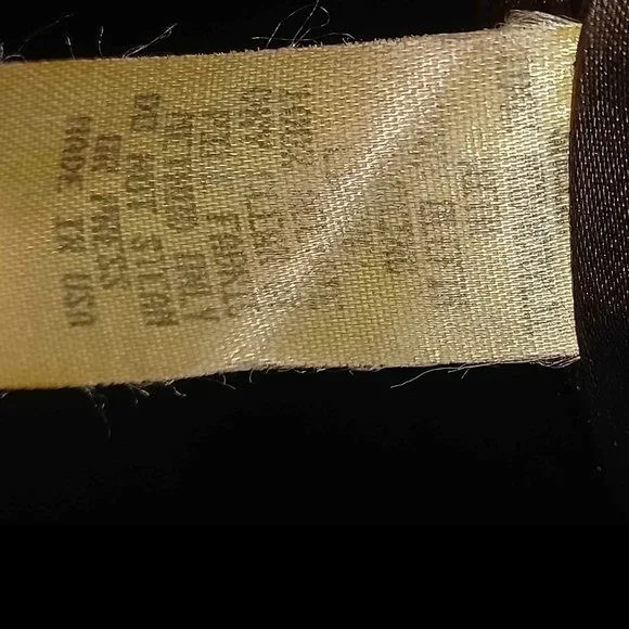 VINTAGE J. Percy for Marvin Richards Faux Fur Coat with ball-ended drawstring - Picture 3 of 4